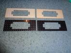 Partij X226=Lego trein bodems 6x16