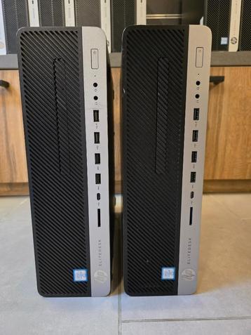 HP elitedesk 800 G4 -Intel i5 8500-16Gb DDR-512Gb Nvme-W11 beschikbaar voor biedingen
