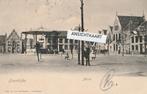 Ansichtkaart IJzendijke - Markt - 1906, Verzenden, Voor 1920, Gelopen, Zeeland