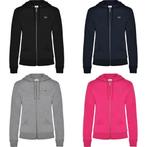 Lacoste Hoodie Rits Dames 4 kleuren S,M,L,XL,2XL Nieuw, Overige kleuren, Verzenden, Maat 46/48 (XL) of groter, Nieuw