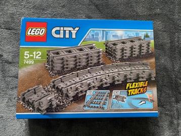 Lego City 7499 flexibele treinrails, nieuw!!! beschikbaar voor biedingen