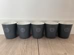 Douwe Egberts koffiemokken Raja Europe set van 5, Verzenden, Zo goed als nieuw, Overige stijlen, Kop(pen) en/of Schotel(s)