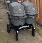 Bugaboo Donkey 3 twin + Meerijdplankje, Ophalen, Gebruikt, Bugaboo, Verstelbare duwstang