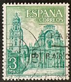 Spanje 1968 de kathedraal van Murcia -35, Ophalen of Verzenden, Gestempeld
