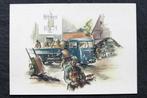 Reclame Vrachtwagen Bussing, Model 1953, Verzamelen, Ansichtkaarten | Themakaarten, Verzenden, 1940 tot 1960, Ongelopen, Voertuig