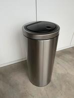 Brabantia touch bin prullenbak - RVS - 23-30L, Ophalen, Gebruikt, 50 tot 75 cm, 20 tot 30 liter