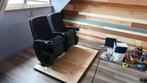 2 bioscoop stoelen, Huis en Inrichting, Stoelen, Ophalen, Zwart