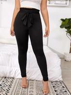 Nieuwe zwarte broek SHEIN mt. 52, Kleding | Dames, Grote Maten, Ophalen of Verzenden, Zo goed als nieuw, Zwart, Broek of Spijkerbroek