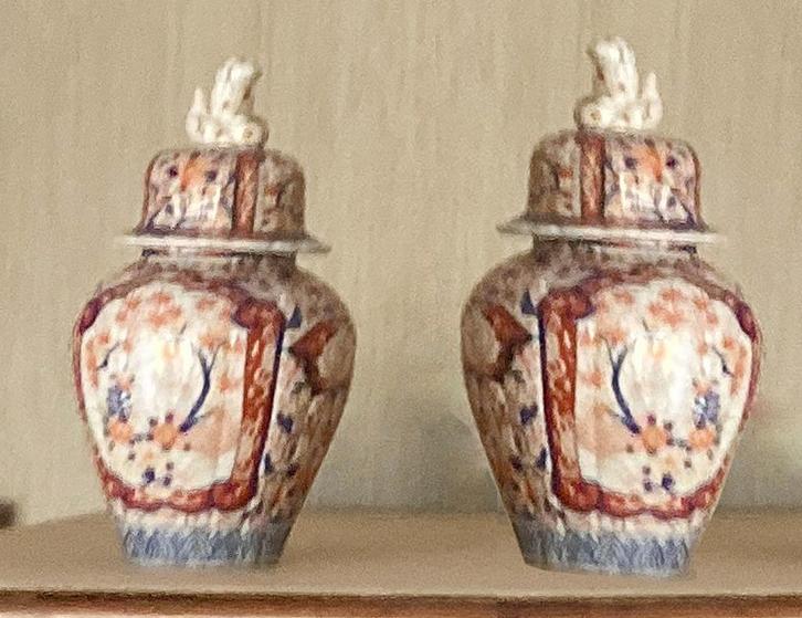 Twee prachtige antieke vazen, Antiek en Kunst, Kunst | Niet-Westerse kunst, Ophalen of Verzenden