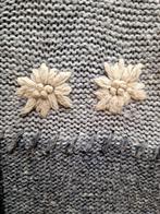 Schattig vintage gebreid en geborduurd gilet/bodywarmer, Kleding | Dames, Bodywarmers, Ophalen of Verzenden, Zo goed als nieuw