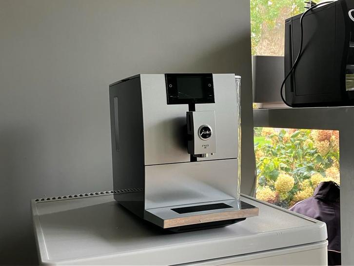 Jura Ena 8 Espressomachine - Perfecte Koffie!, Witgoed en Apparatuur, Koffiezetapparaten, Zo goed als nieuw, Koffiebonen, Espresso apparaat