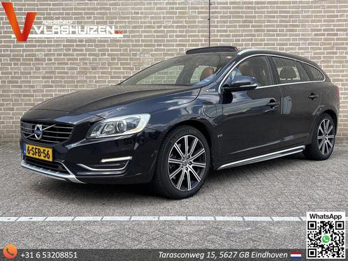 Volvo V60 2.4 D6 AWD Plug-In Hybrid Summum | Leder | Pano |, Auto's, Volvo, Bedrijf, Te koop, V60, 4x4, ABS, Adaptieve lichten