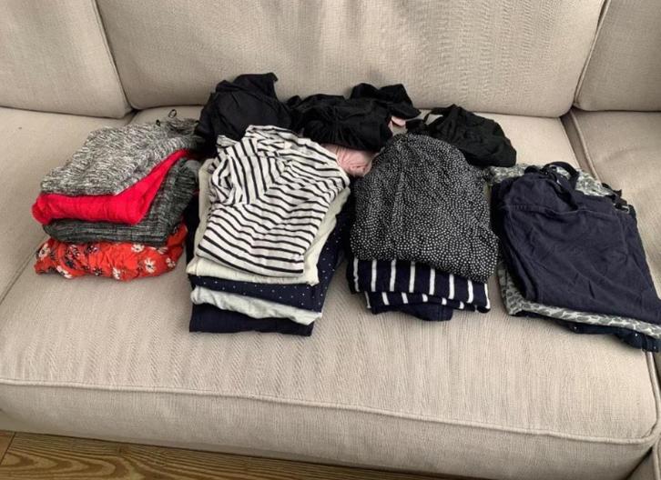 Zwangerschapskleding maat 34 -36, Kleding | Dames, Positiekleding, Gedragen, Overige typen, Maat 34 (XS) of kleiner, Ophalen