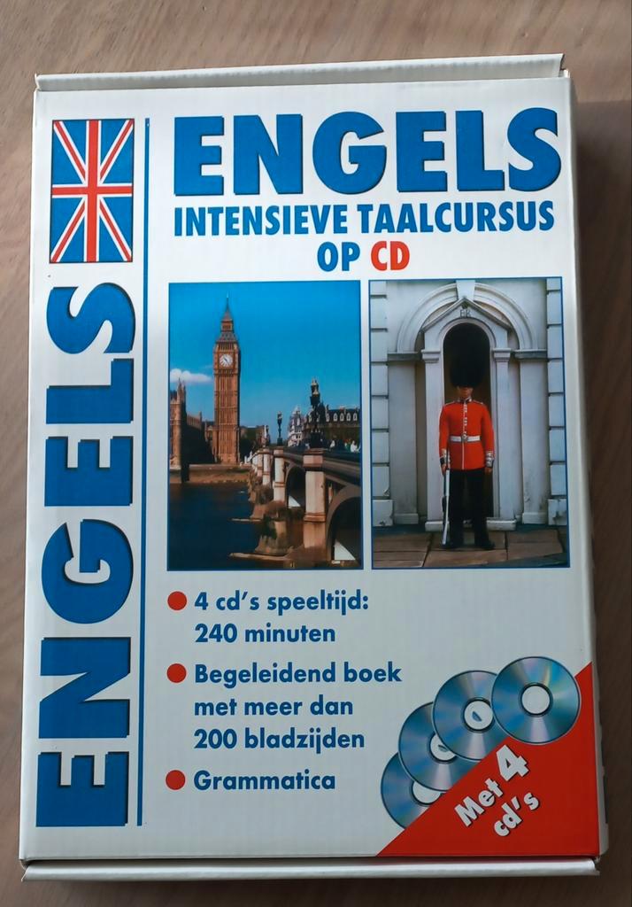 Engels Intensieve Taalcursus op CD, Spelcomputers en Games, Spelcomputers | Nintendo Game Boy, Zo goed als nieuw, Overige modellen