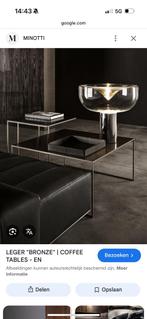 Minotti Leger coffee table, Ophalen, 50 tot 100 cm, 50 tot 100 cm, Zo goed als nieuw