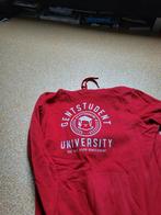 Gentstudent #DoeHetVoorGentstudent rode hoodie maat XL, Ophalen of Verzenden, Zo goed als nieuw, Maat 56/58 (XL), Rood
