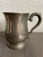 Bierpul Elegance silver plate on bras, Ophalen of Verzenden