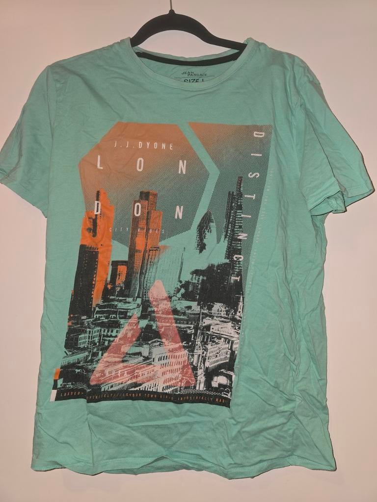 Jean Pascale T-shirt Maat L - Londen Design, Maat 52/54 (L), Ophalen of Verzenden, Zo goed als nieuw, Jean Pascale