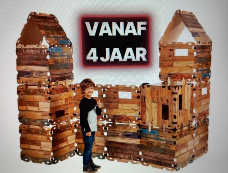 Fantasy Forts Mega Set - Bouwpakket voor Kinderen, Kinderen en Baby's, Speelgoed | Bouwstenen, Zo goed als nieuw, Overige merken