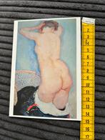 156. Kunstkaart Jan Sluijters staand Naakt, Ophalen of Verzenden, Ongelopen