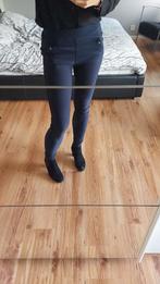 Donkerblauwe stretch broek, Lang, Blauw, Maat 38/40 (M), Ophalen of Verzenden