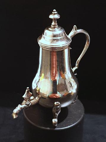 KRAANKAN zilveren miniatuur J.A. van Geffen Amsterdam 1771 beschikbaar voor biedingen