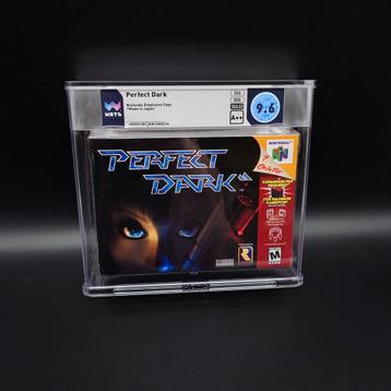 Wata 9.6 A++ Perfect Dark N64 USA Employee Copy Sealed Nieuw beschikbaar voor biedingen