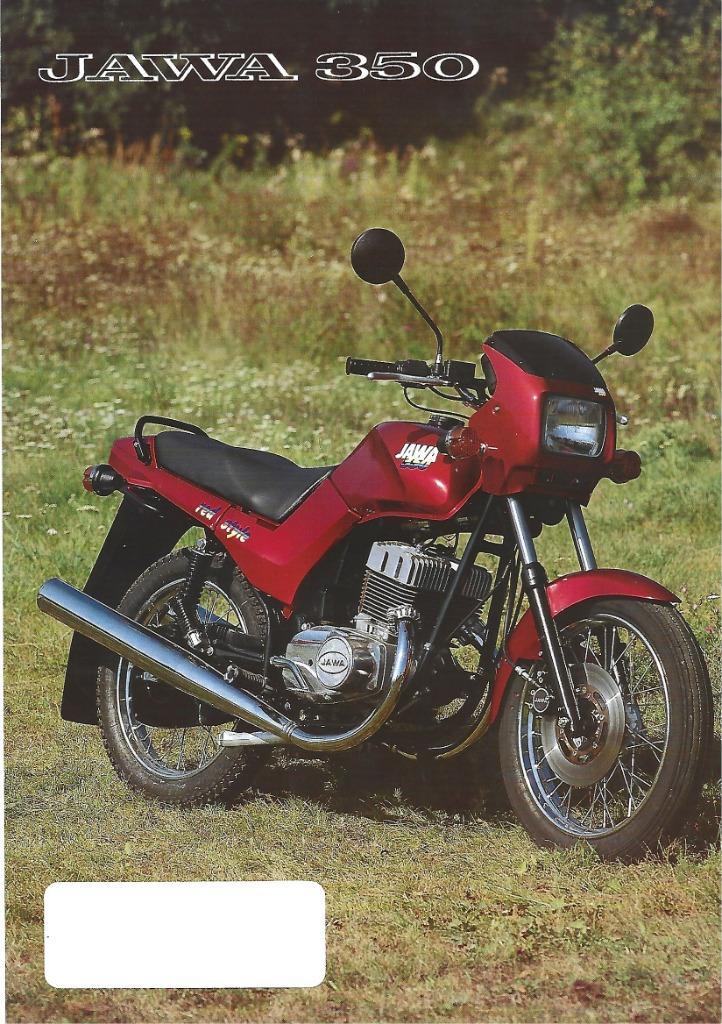 Jawa 350 folder motor (1562z), Motoren, Handleidingen en Instructieboekjes, Overige merken, Ophalen of Verzenden