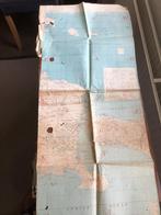 Kaart sheet 13, 18 en 19 (Java, Madura en Bali) 1945, Boeken, Atlassen en Landkaarten, Gelezen, Overige gebieden, Ophalen of Verzenden