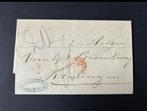 Zeer Oude Brief Bergen op Zoom - Kralingen, 1858, Ophalen of Verzenden, Envelop