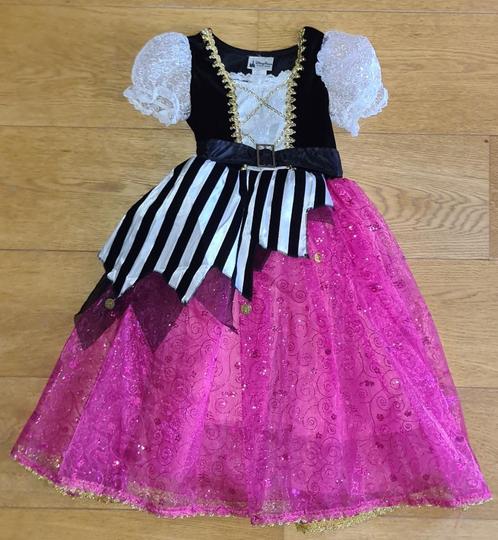 Prinsessenjurk Disneypark 5/6 jaar, Kinderen en Baby's, Carnavalskleding en Verkleedspullen, Zo goed als nieuw, Meisje, 110 t/m 116