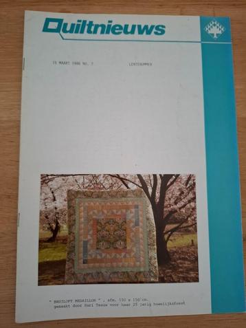 Quiltnieuws, quiltbladen en quiltboeken beschikbaar voor biedingen