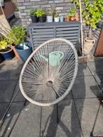 Twee tuinstoelen ei vorm, Tuin en Terras, Ophalen, Zo goed als nieuw