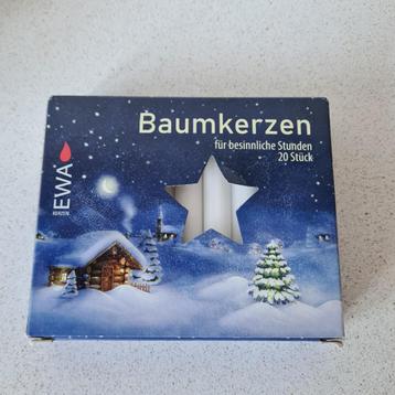 Vintage EWA  kerstboomkaarsjes 20 stuks  beschikbaar voor biedingen