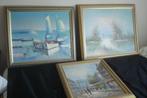 SCHILDERIJEN 3 MAAL  HONNEUR, Ophalen, 50 tot 75 cm, Zo goed als nieuw, Schilderij
