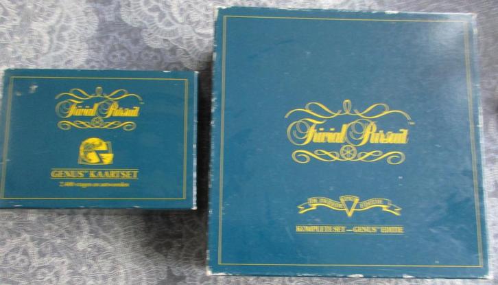 Triviant Pursuit - het spel 1984 / aanvulling 1995  voor 5,=, Hobby en Vrije tijd, Gezelschapsspellen | Bordspellen, Zo goed als nieuw