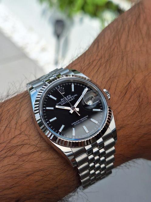 Rolex Datejust 36mm (nieuw vanuit Schaap & Citroen ), Sieraden, Tassen en Uiterlijk, Horloges | Heren, Zo goed als nieuw, Rolex