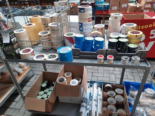 MIX PARTIJ NIEUWE TAPE ( DIVERSE SOORTEN) CA. 250 stuks, Hobby en Vrije tijd, Schilderen, Nieuw, Overige typen, Ophalen