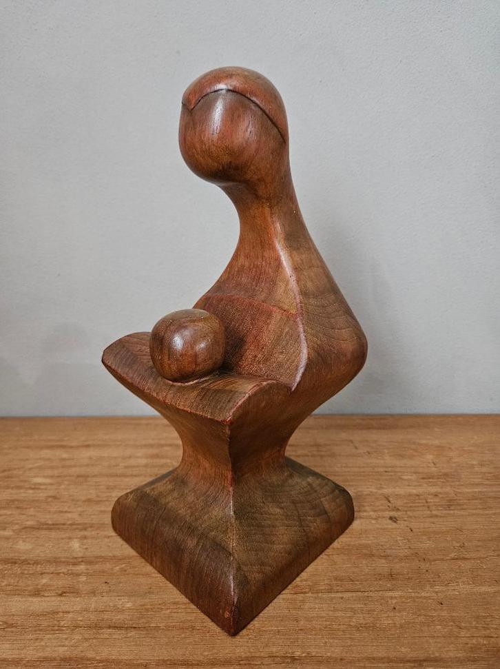 Beeld Moeder en Kind, Antiek en Kunst, Kunst | Beelden en Houtsnijwerken, Ophalen of Verzenden