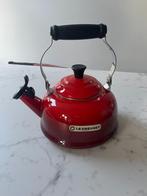 Le Creuset fluitketel, Ophalen, Zo goed als nieuw, Gietijzer, Koekenpan of Braadpan