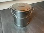 Rvs voedselcontainer 5 liter, Ophalen of Verzenden, Gebruikt, Rvs, Pot, Bus of Blik