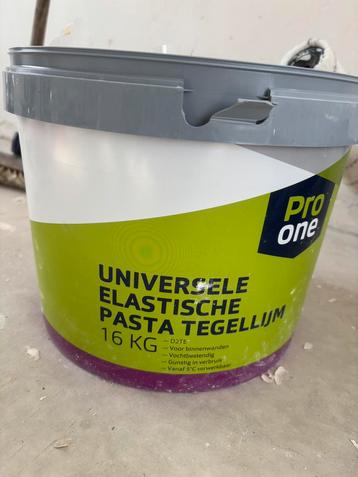ProOne Universele Elastische Pasta Tegellijm 16KG  beschikbaar voor biedingen