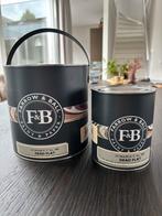 Farrow & ball Dead Flat no 300 stirabout, Doe-het-zelf en Verbouw, Minder dan 5 liter, Ophalen of Verzenden, Zo goed als nieuw
