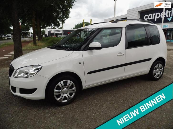 Skoda Roomster 1.2 Ambition MET LAADVLOER UNIEK !, Auto's, Skoda, Te koop, Roomster, ABS, Airbags, Airconditioning, Boordcomputer