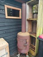 Tuin kachel van expansievat, Ophalen