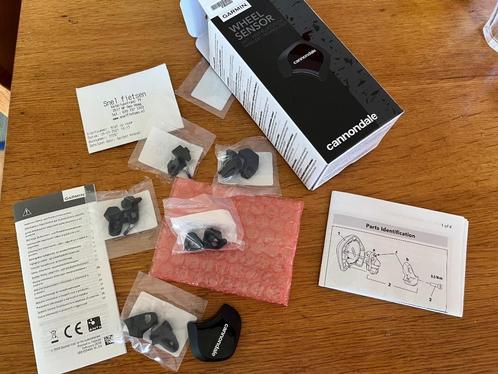 Cannondale Garmin Wheel Sensor met toebehoren, Fietsen en Brommers, Fietsaccessoires | Fietscomputers, Gebruikt, Snelheidssensor