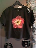 Shirt Flower L, Kleding | Dames, Verzenden, Zo goed als nieuw, Korte mouw