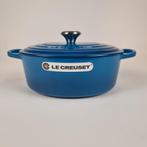 Le Creuset Ovale Braadpan 27 cm – Marseille, Huis en Inrichting, Keuken | Potten en Pannen, Ophalen, Gietijzer, Nieuw, Keramische plaat