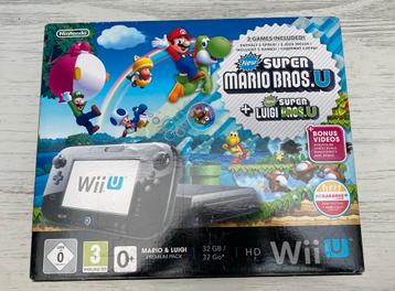 Wii U Mario + Luigi Premium Pack 32GB met extra spellen beschikbaar voor biedingen