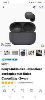 Sony linkbuds- draadloze oordopjes, Ophalen, Nieuw, In oorschelp (earbud), Bluetooth